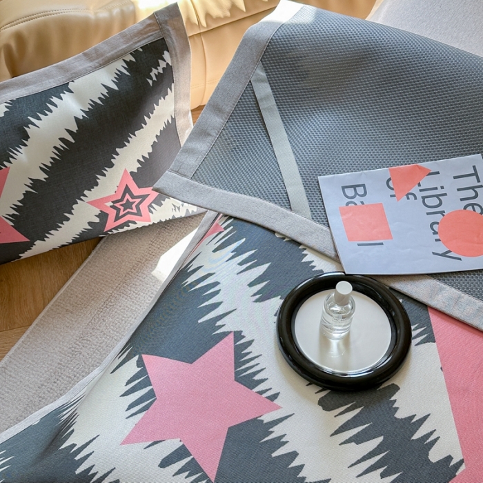 91家纺网 家纺一手货源 找家纺 时年 2023新款水洗冰丝凉席 千禧