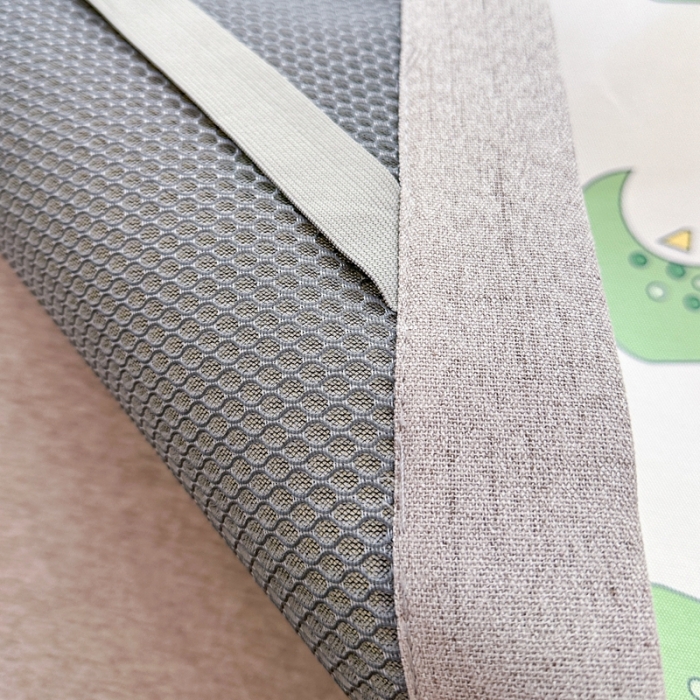 91家纺网 家纺一手货源 找家纺 时年 2023新款水洗冰丝凉席 小恐龙