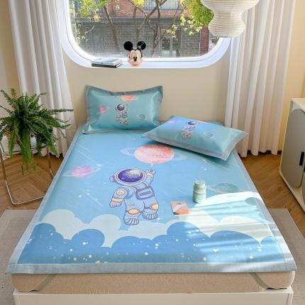 时年 2023新款水洗冰丝凉席 宇宙流星