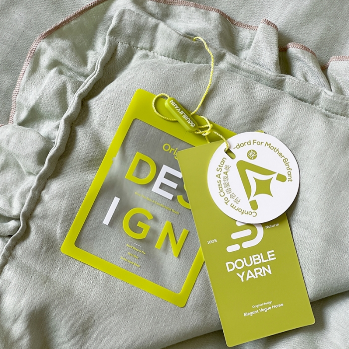 91家纺网 家纺一手货源 找家纺 （总）荣轩 2023新款素色双层纱夏被-花边款