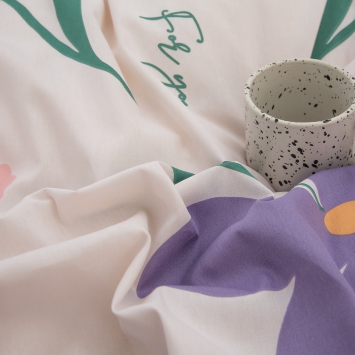 91家纺网 家纺一手货源 找家纺 黑马家居2023新款全棉印花喷气12868套件-四件套幽雅