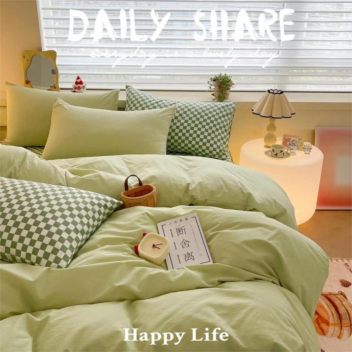 91家纺网 家纺一手货源 找家纺 左视觉创意摄影 ins风套件样片