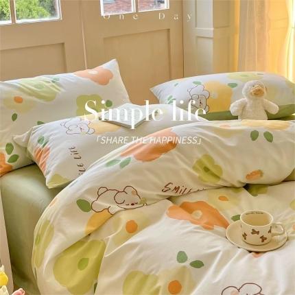 91家纺网 家纺一手货源 找家纺 左视觉创意摄影 小清新卡通样片