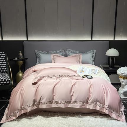 91家纺网 家纺一手货源 找家纺 （总）淼铭 2025新款水溶镂空四件套-遇见系列