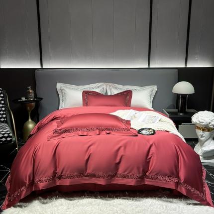 91家纺网 家纺一手货源 找家纺 （总）淼铭 2025新款水溶镂空四件套-遇见系列