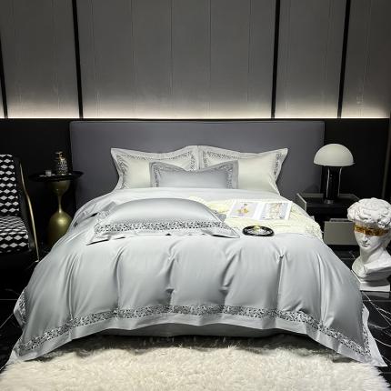 91家纺网 家纺一手货源 找家纺 （总）淼铭 2025新款水溶镂空四件套-遇见系列