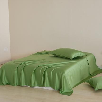 芭提岛 2023新款进口60支兰精天丝四件套-单床单 绿色