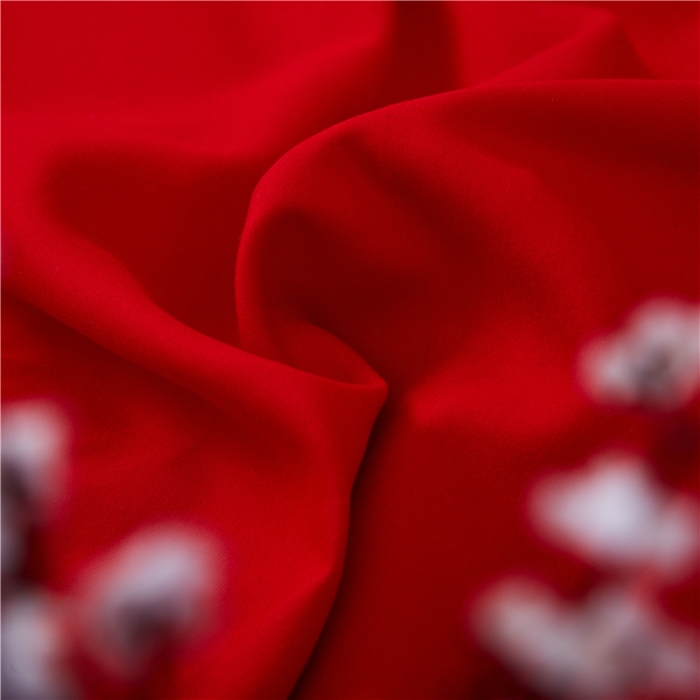 91家纺网 家纺一手货源 找家纺 2025新款亲肤棉绣花刺绣婚庆四件套 纳福