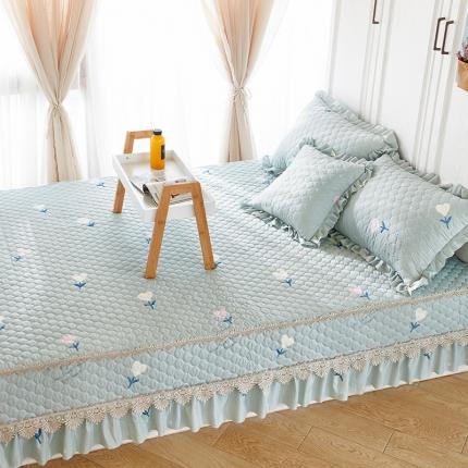 （总）欢乐字母床盖榻榻米炕垫加厚床单定制定做防滑炕套罩床罩