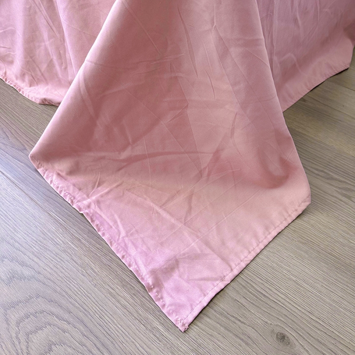 91家纺网 家纺一手货源 找家纺 海岛哥哥 2023新款水洗双层纱四件套（含同款抽绳袋） 安妮兔