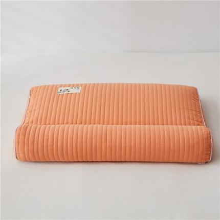 91家纺网 家纺一手货源 找家纺 （总）乐可 2023新款砂洗反牵引护颈荞麦枕头枕芯