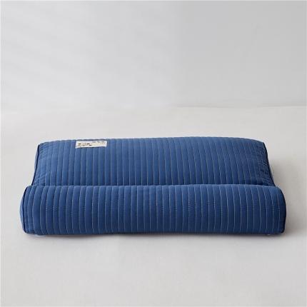 91家纺网 家纺一手货源 找家纺 （总）乐可 2023新款砂洗反牵引护颈荞麦枕头枕芯