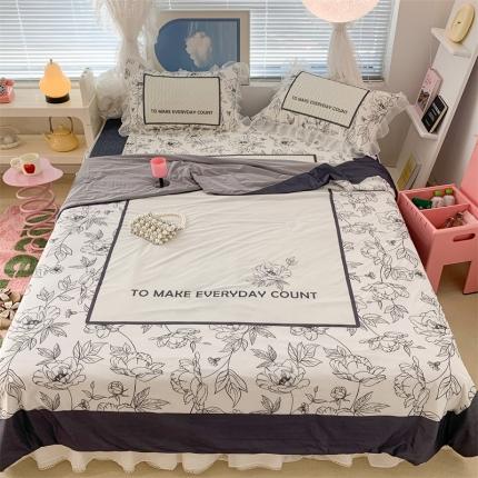 91家纺网 家纺一手货源 找家纺 （总）昔可 大版数码印花凉感夏被