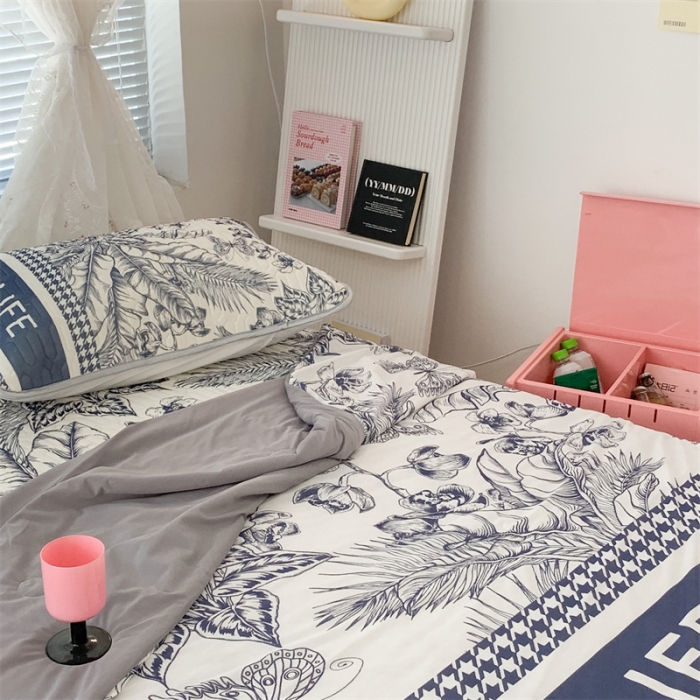 91家纺网 家纺一手货源 找家纺 （总）昔可 大版数码印花凉感夏被