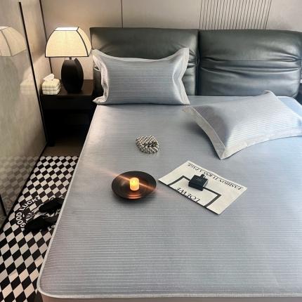 橘滋 2023新款高端可水洗提花冰丝席床笠款场景一 罗密欧