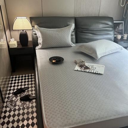 橘滋 2023新款高端可水洗提花冰丝席床笠款场景一 墨尔本