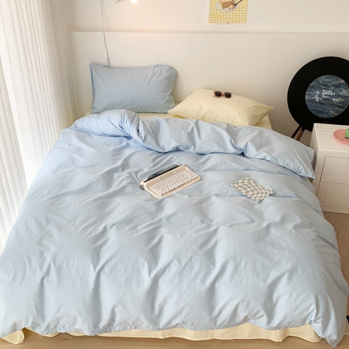 91家纺网 家纺一手货源 找家纺 昔可 纯色混搭拼色 海盐芝士