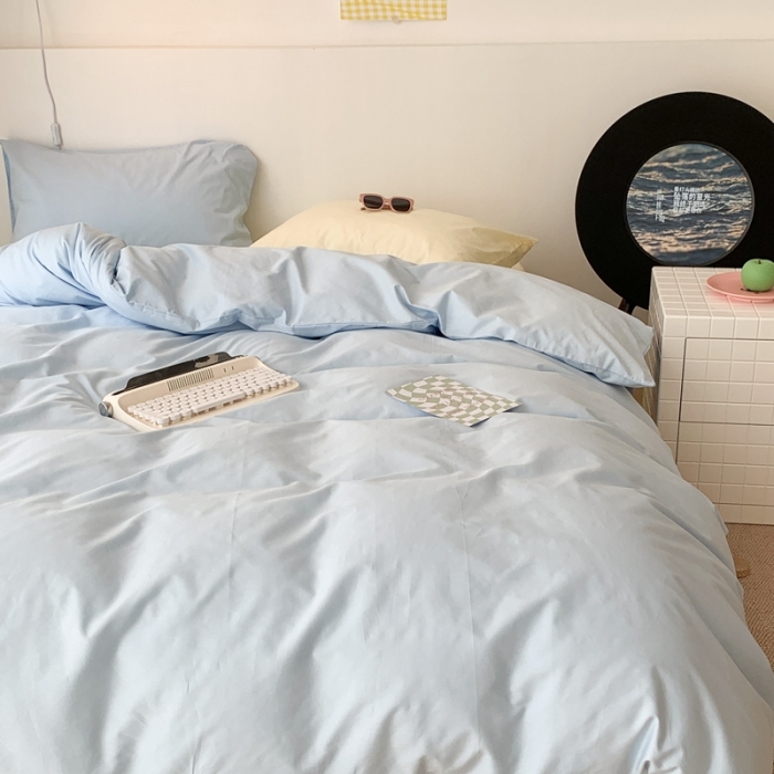 91家纺网 家纺一手货源 找家纺 昔可 纯色混搭拼色 海盐芝士