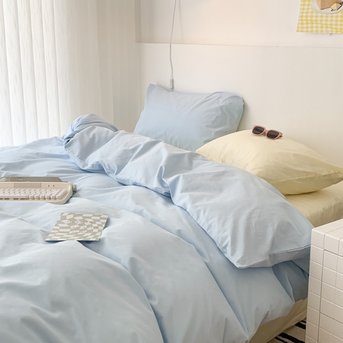 91家纺网 家纺一手货源 找家纺 昔可 纯色混搭拼色 海盐芝士