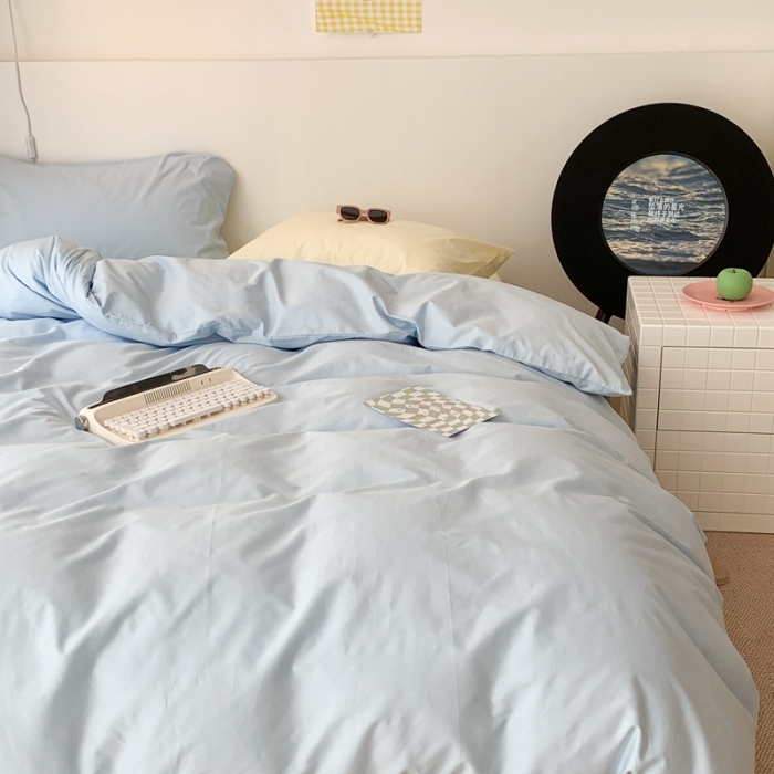 91家纺网 家纺一手货源 找家纺 昔可 纯色混搭拼色 海盐芝士