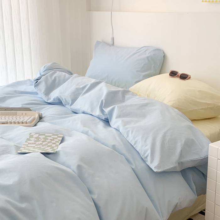 91家纺网 家纺一手货源 找家纺 昔可 纯色混搭拼色 海盐芝士