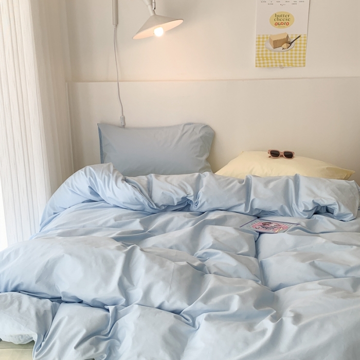 91家纺网 家纺一手货源 找家纺 昔可 纯色混搭拼色 海盐芝士