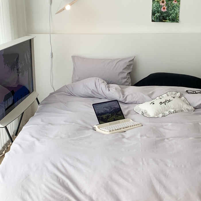 91家纺网 家纺一手货源 找家纺 昔可 纯色混搭拼色 高级灰黑