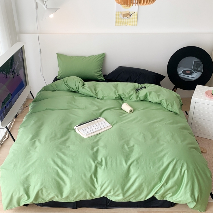 91家纺网 家纺一手货源 找家纺 昔可 纯色混搭拼色 抹茶慕斯