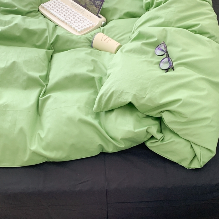 91家纺网 家纺一手货源 找家纺 昔可 纯色混搭拼色 抹茶慕斯