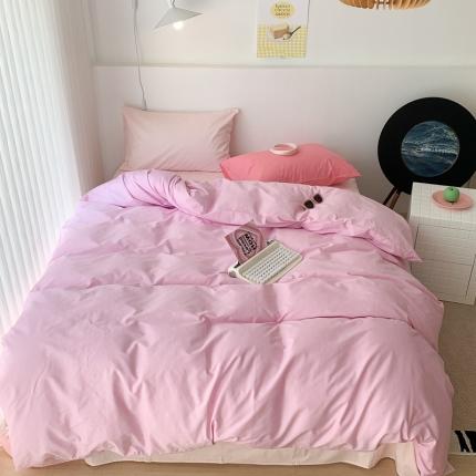 昔可 纯色混搭拼色 莓果布蕾