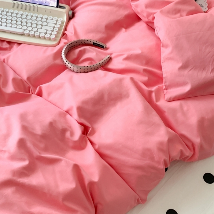 91家纺网 家纺一手货源 找家纺 昔可 纯色混搭拼色 莓莓波点