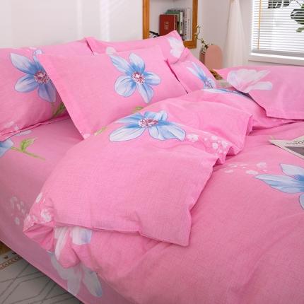 雨萝家纺 2022新款纯棉枕套全棉枕皮 空谷幽兰