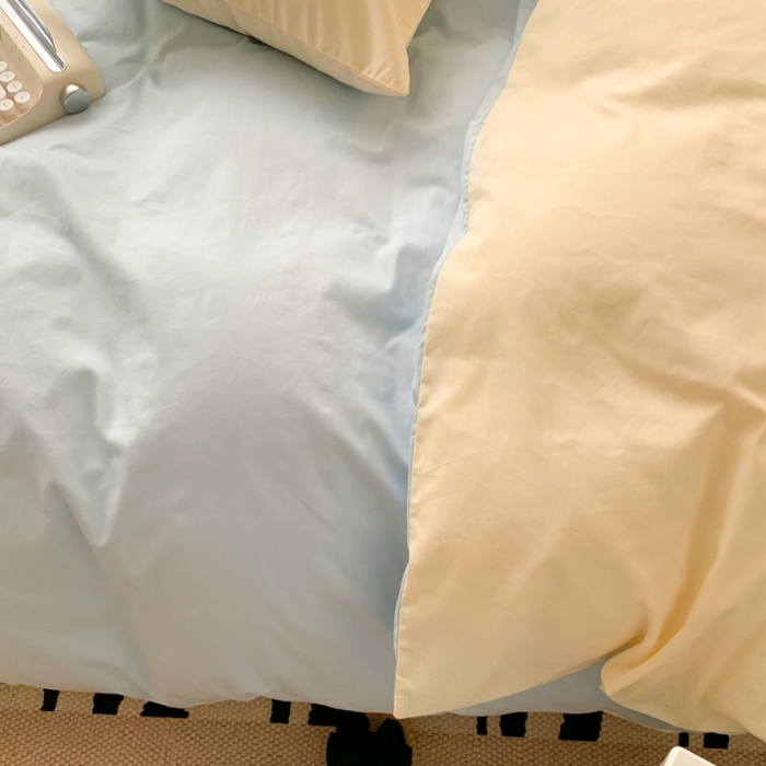 91家纺网 家纺一手货源 找家纺 昔可 纯色混搭拼色 柠檬海风