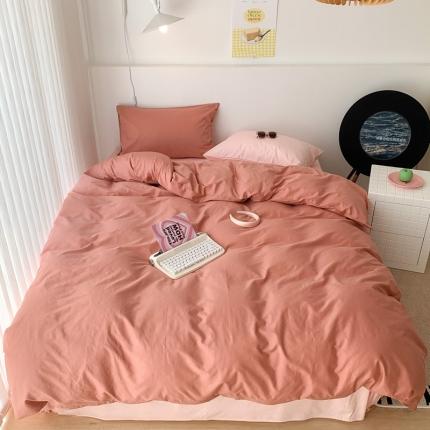 昔可 纯色混搭拼色 长岛冰红茶