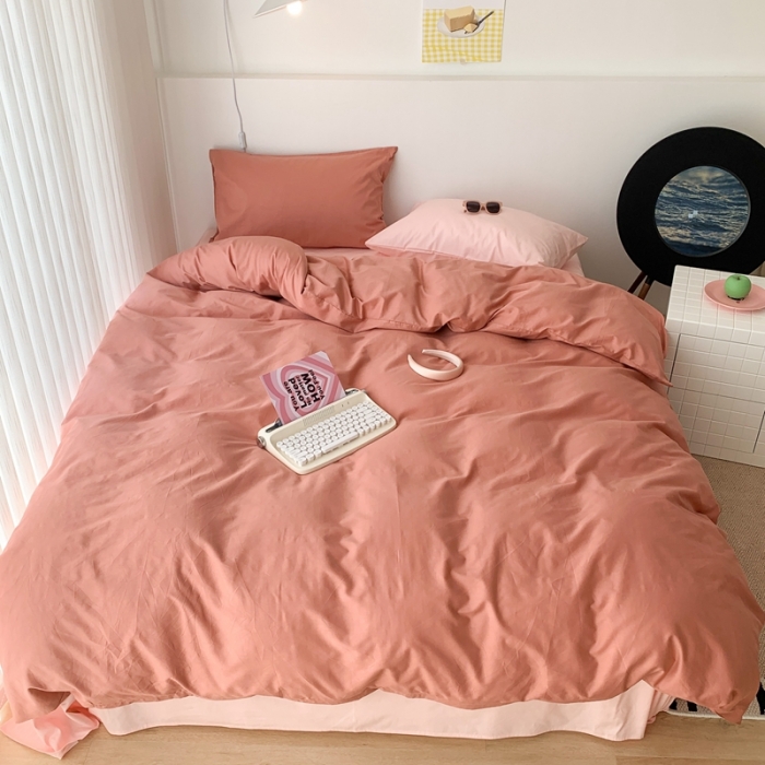 91家纺网 家纺一手货源 找家纺 昔可 纯色混搭拼色 长岛冰红茶