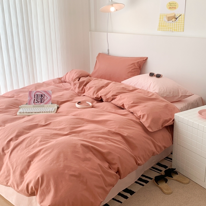 91家纺网 家纺一手货源 找家纺 昔可 纯色混搭拼色 长岛冰红茶