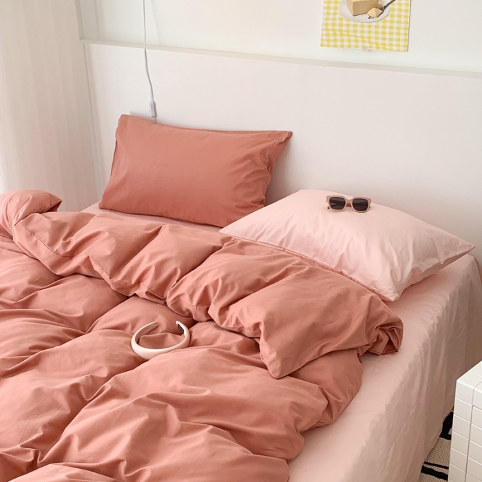 91家纺网 家纺一手货源 找家纺 昔可 纯色混搭拼色 长岛冰红茶