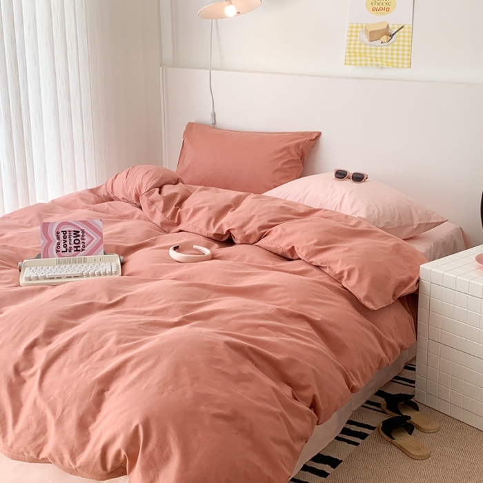 91家纺网 家纺一手货源 找家纺 昔可 纯色混搭拼色 长岛冰红茶