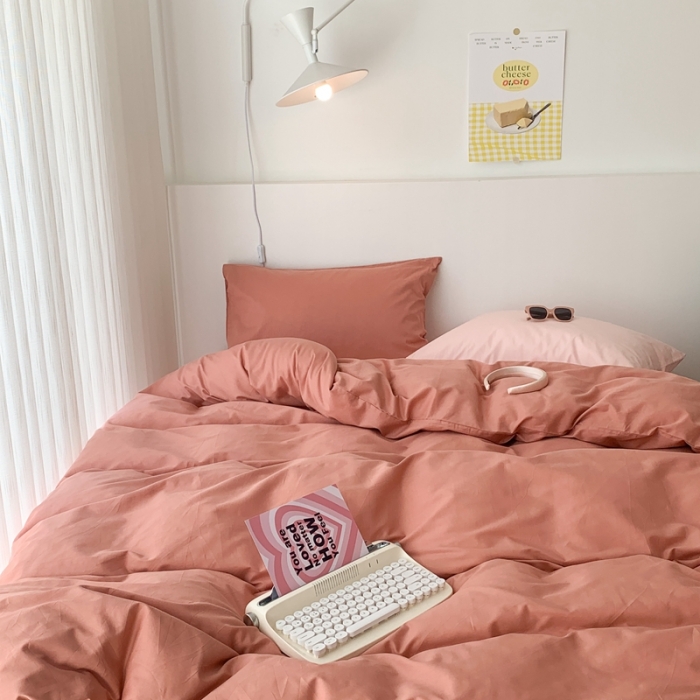 91家纺网 家纺一手货源 找家纺 昔可 纯色混搭拼色 长岛冰红茶