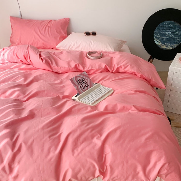 91家纺网 家纺一手货源 找家纺 昔可 纯色混搭拼色 乌梅子酱