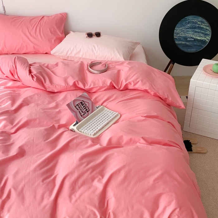 91家纺网 家纺一手货源 找家纺 昔可 纯色混搭拼色 乌梅子酱