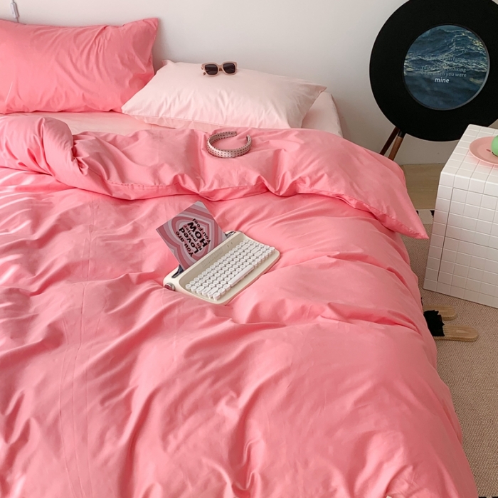 91家纺网 家纺一手货源 找家纺 昔可 纯色混搭拼色 乌梅子酱