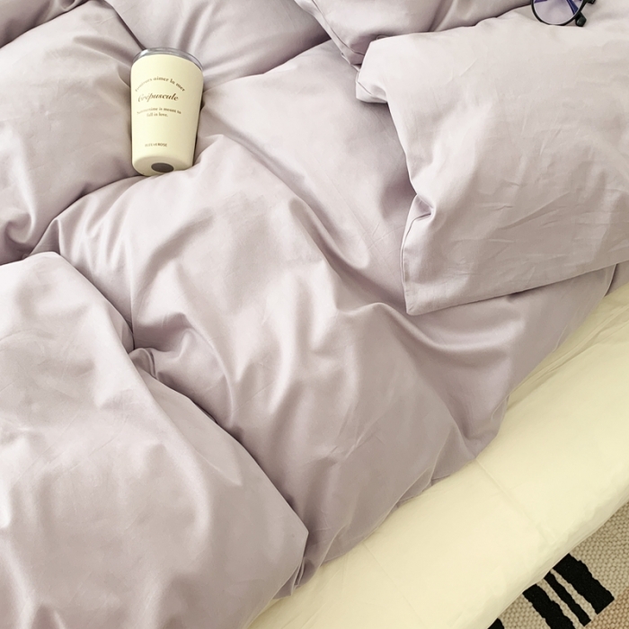 91家纺网 家纺一手货源 找家纺 昔可 纯色混搭拼色 香芋芝士