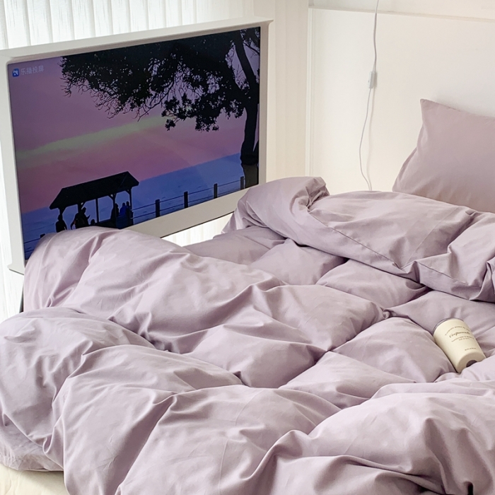 91家纺网 家纺一手货源 找家纺 昔可 纯色混搭拼色 香芋芝士