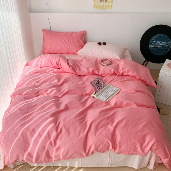 91家纺网 家纺一手货源 找家纺 昔可 纯色混搭拼色 乌梅子酱