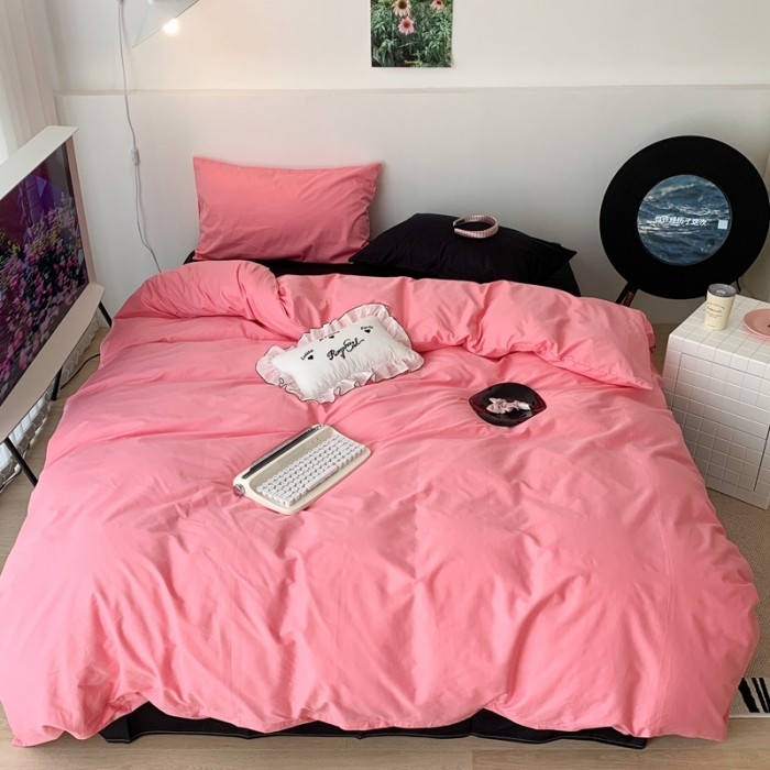 91家纺网 家纺一手货源 找家纺 （总）昔可 纯色混搭拼色