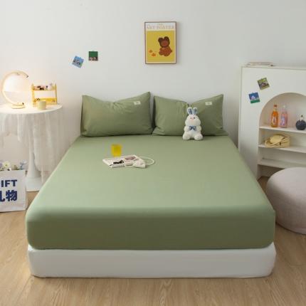 91家纺网 家纺一手货源 找家纺 （总）芬晴 2023新款纯棉水洗棉单层床笠