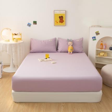 91家纺网 家纺一手货源 找家纺 （总）芬晴 2023新款纯棉水洗棉单层床笠