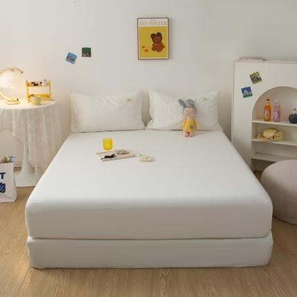 91家纺网 家纺一手货源 找家纺 （总）芬晴 2023新款纯棉水洗棉单层床笠