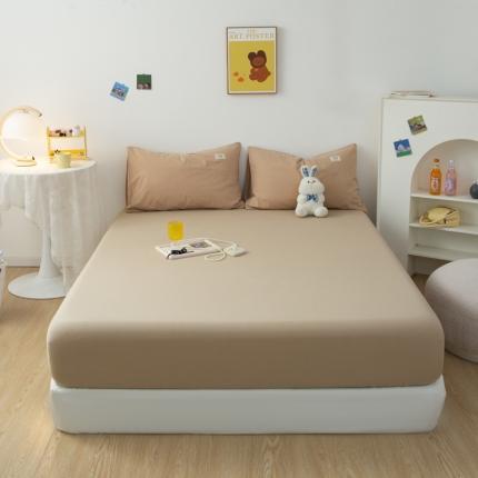 91家纺网 家纺一手货源 找家纺 （总）芬晴 2023新款纯棉水洗棉单层床笠